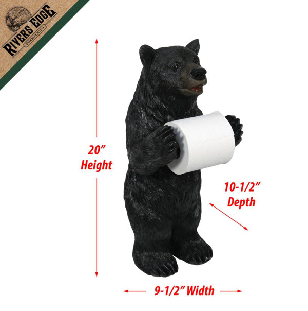 River's Edge Products Freestanding Toilet Paper Holder & Reviews